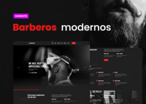 web de barbería